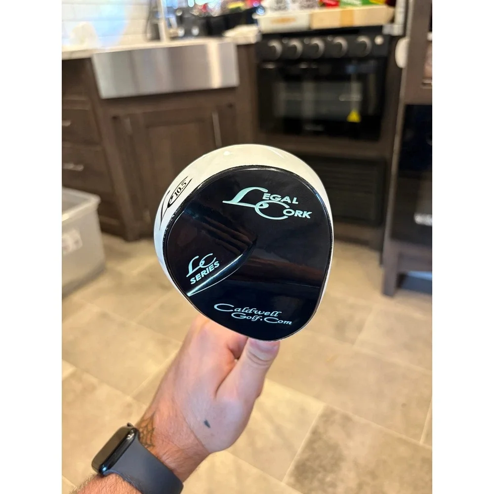 Caldwell Golf Malibu Woody 10.5° Driver LC Series Pershing 65-S w/ Cover